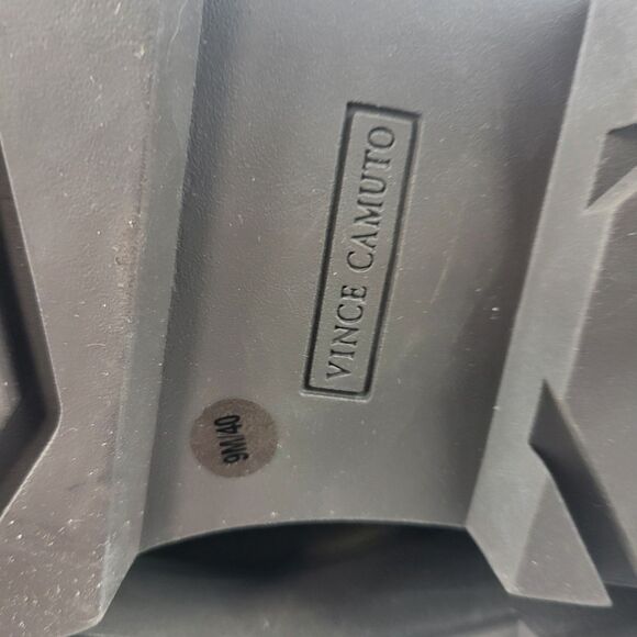 Vince Camuto Nettrio Green Suede Lug Sole Tall Boot Size 9M - Picture 16 of 16